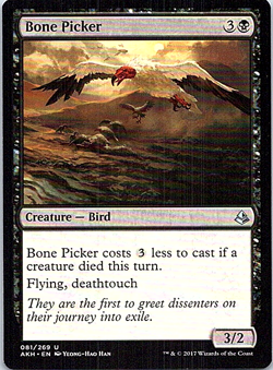 Bone Picker Magic The Gathering Amonkhet Card Light Play X1 - Image 1