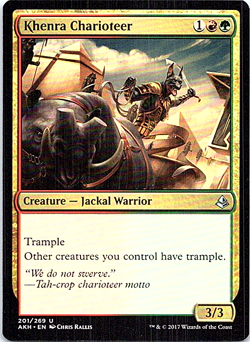 Khenra Charioteer Magic The Gathering Amonkhet Card Light Play X1 - Image 1
