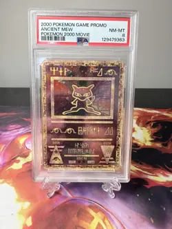 2000 POKEMON GAME MOVIE POKEMON 2000 MOVIE ANCIENT MEW PSA 8 - Image 1