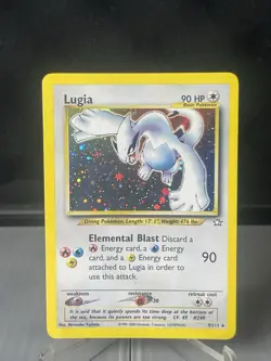 The Pokemon Company Lugia 9/111 Neo Genesis 2000 English Holo Rare HP90 - Image 3