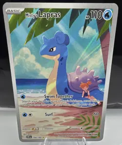 Misty's Lapras 194/182 Sv10 Destined Rivals Illustration Rare Holo 110 HP ENG - Image 1