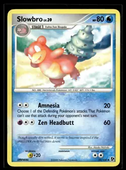 Pokemon TCG Great Encounters #54/106 Slowbro - Image 1