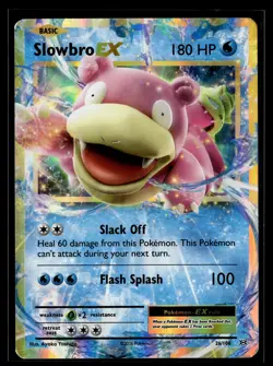 Pokemon TCG XY - Evolutions #26/108 Slowbro EX - Image 1