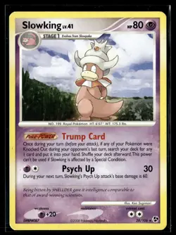 Pokemon TCG Great Encounters #28/106 Slowking - Image 1