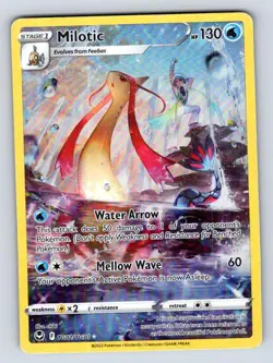 Milotic TG02/TG30 Holo Silver Tempest Trainer Gallery Pokemon HP - Image 1