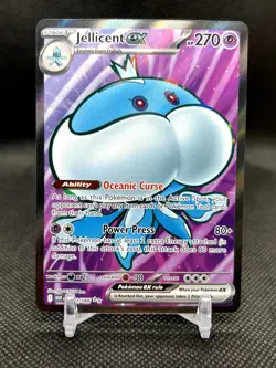 Pokemon Jellicent ex 160/086 Holo Ultra Rare White Flare NM - Image 1