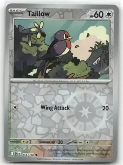 Taillow 156/182 Reverse Holo Destined Rivals Pokemon TCG - Image 1