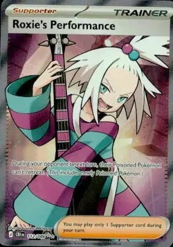 Roxie's Performance 112/086 Ultra Rare Chaos Rising Pokemon Holo NM - Image 1