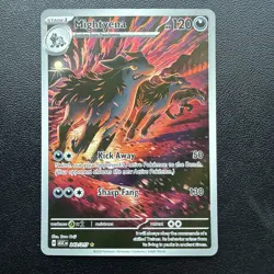 MIGHTYENA 243/217 ILLUSTRATION RARE ASCENDED HEROES POKEMON HOLO NEAR MINT - Image 1