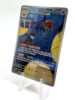 Pokemon Team Rocket's Orbeetle Illustration Rare Destined Rivals 198/182 - Image 2
