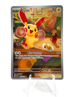 Pokemon Plusle Illustration Rare Paradox Rift 193/182 - Image 1