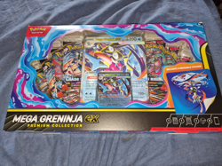 Pokemon TCG Mega Greninja ex Premium Collection Box Sealed New UK - Image 1