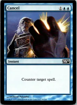 Cancel Magic The Gathering 2010 Card Light Play X1 - Image 1