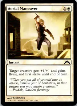 Aerial Maneuver Magic The Gathering Gatecrash Card Light Play X1 - Image 1