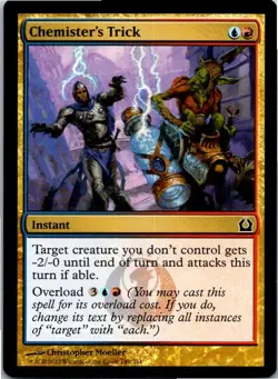 Chemister's Trick Magic The Gathering Return To Ravnica Card Light Play X1 - Image 1