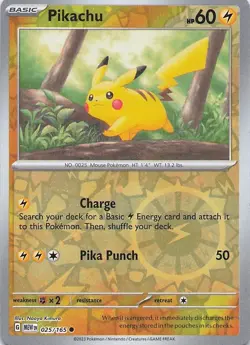 Pikachu - (Reverse Cosmos Holo) (Costco Exclusive) Common Miscellaneous Cards & - Image 1