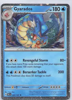 Gyarados - (Cosmo Holo) Promo Miscellaneous Cards & Products 043/193 NM - Image 1