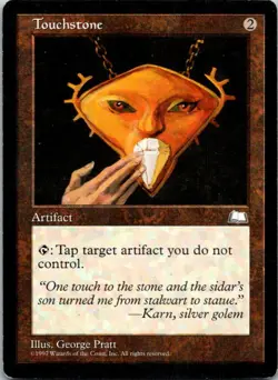 Touchstone Magic The Gathering Weatherlight Card Light Play X1 - Image 1