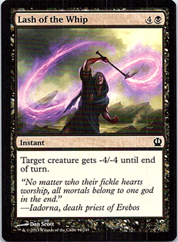 Lash Of The Whip Magic The Gathering Theros Card Light Play X1 - Image 1