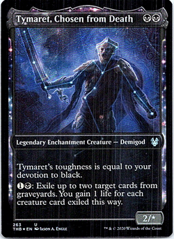 Tymaret, Chosen from Death MTG Theros Beyond Death Foil Showcase NM - Image 1