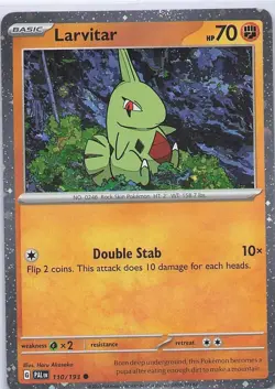 Larvitar - (Cosmo Foil) Promo Miscellaneous Cards & Products 110/193 NM - Image 1