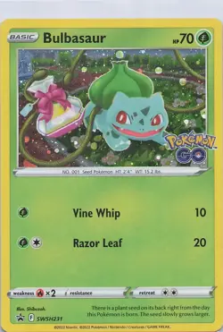 Bulbasaur Promo SWSH: Sword & Shield Promo Cards SWSH231 NM - Image 1