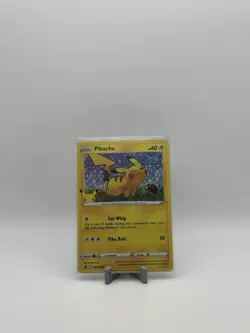 Pokemon TCG Pikachu SWSH039 Holo Promo Sword & Shield Promo (General Mills) - Image 2