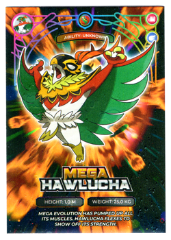 * NEW * POKEMON - MEGA EVOLUTIONS 2026 * MEGA HAWLUCHA * FOIL CARD - Image 1