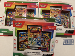Pokemon First Partner Illustration Collection Series 1 (3 Boxes) - Image 1