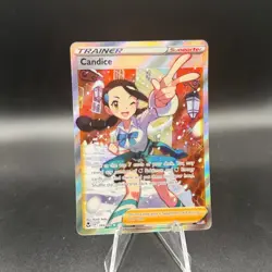 Candice 189/195 Ultra Rare Silver Tempest Pokemon Holo Near Mint - Image 1