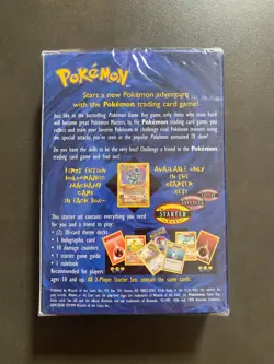 Brand New Sealed Pokemon 2-Player Starter Theme Deck Base Set WOTC 1999 Vintage - Image 2
