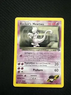 Pokemon Gym Challenge Rockets Mewtwo 14/132 Holo Rare Unlimited - Image 1