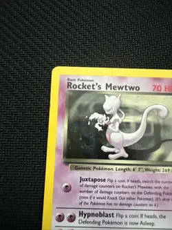 Pokemon Gym Challenge Rockets Mewtwo 14/132 Holo Rare Unlimited - Image 2