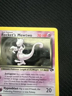 Pokemon Gym Challenge Rockets Mewtwo 14/132 Holo Rare Unlimited - Image 3