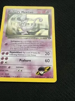 Pokemon Gym Challenge Rockets Mewtwo 14/132 Holo Rare Unlimited - Image 4