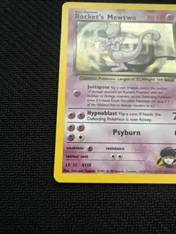 Pokemon Gym Challenge Rockets Mewtwo 14/132 Holo Rare Unlimited - Image 5