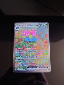 Venusaur ex 198/165 SIR Pokemon Card Sv: Scarlet & Violet 151 Holo Rare - Image 1