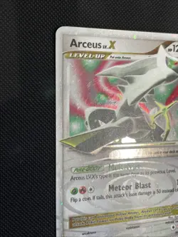 Pokemon Arceus LV.X 95/99 Arceus Holo Level-Up Ultra Rare English 2009 - Image 4