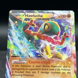 Hawlucha EX 64/111 Ultra Rare XY Furious Fists Pokemon Card - Image 4