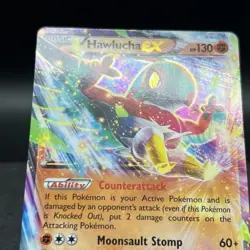 Hawlucha EX 64/111 Ultra Rare XY Furious Fists Pokemon Card - Image 5