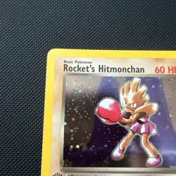 Pokemon Gym Heroes Rocket's Hitmonchan 11/132 1st Edition Holo - Image 2