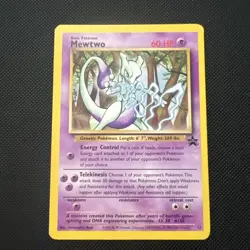 Pokemon Wizards Of The Coast Black Star Promo Mewtwo 12 - Image 1
