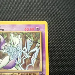 Pokemon Wizards Of The Coast Black Star Promo Mewtwo 12 - Image 3