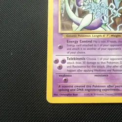 Pokemon Wizards Of The Coast Black Star Promo Mewtwo 12 - Image 5