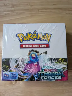 Pokemon TCG Scarlet & Violet - Temporal Forces Booster Sealed Box - 36 Packs - Image 1