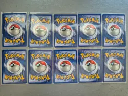 Pokemon TCG - Gym Heroes & Gym Challenge WOTC 1st Edition 10x card bundle - Image 2