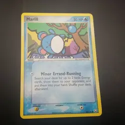 MARILL 68/109 - NON-Holo - EX Team Rocket Returns - 2004 Pokemon Card - NM/LP - Image 1