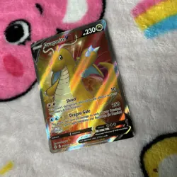Pokemon Cards Dragonite V 191/203 Evolving Skies Ultra Rare NM - Image 3