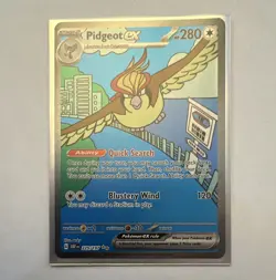 The Pokemon Company Pidgeot ex 225/197 SV03 Obsidian Flames SIR FA Holo EN - Image 1