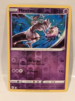 MEWTWO 056/172 Reverse Holo SWSH09: POKEMON Brilliant Stars - Image 1